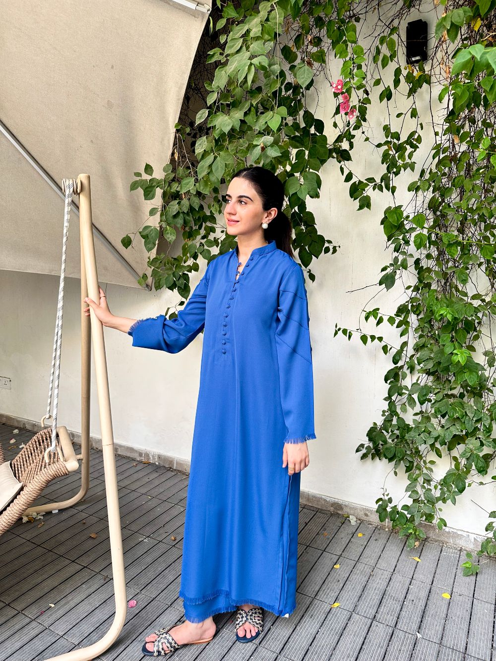 Fringe Fusion-Sapphire Blue