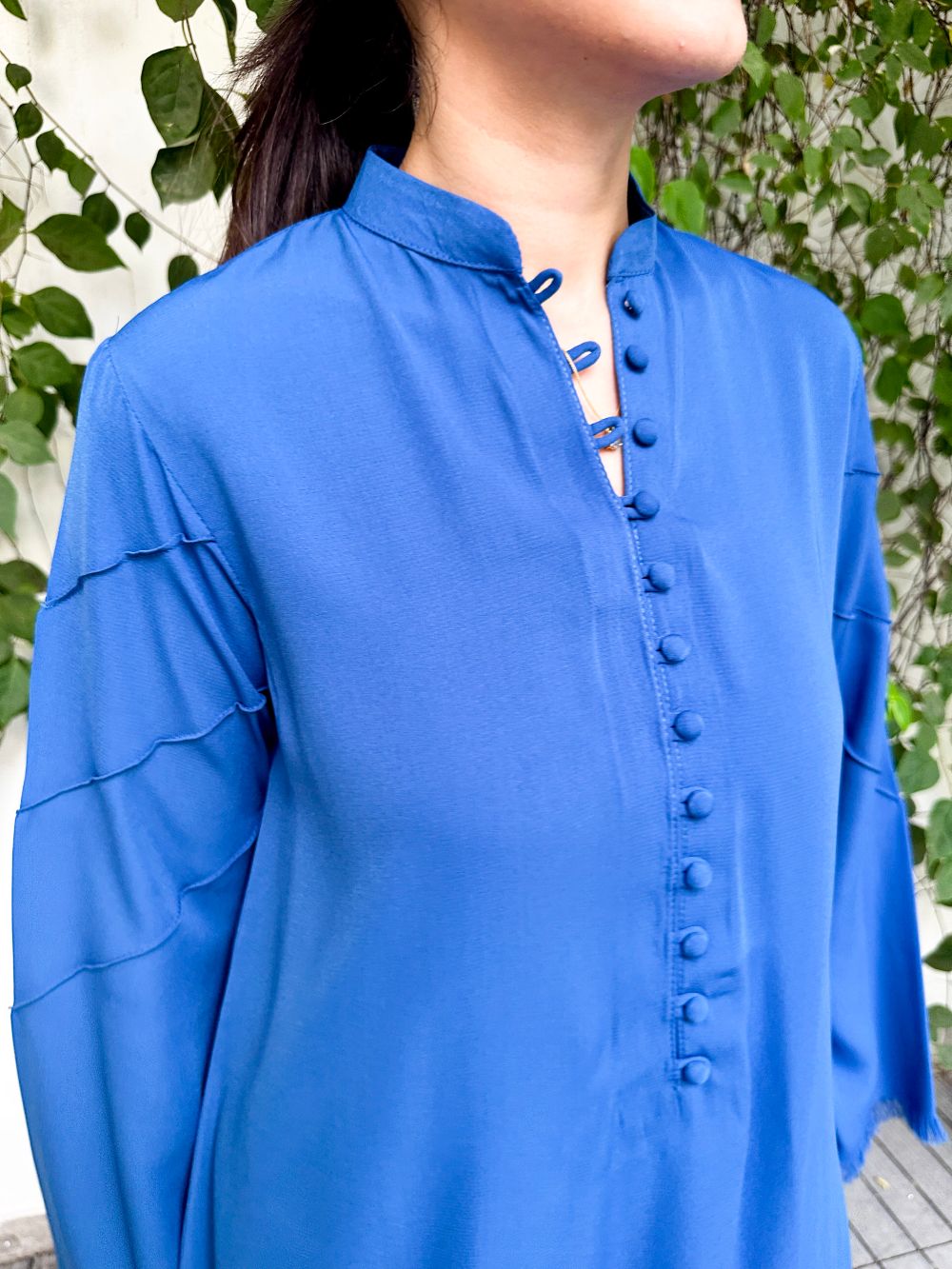 Fringe Fusion-Sapphire Blue