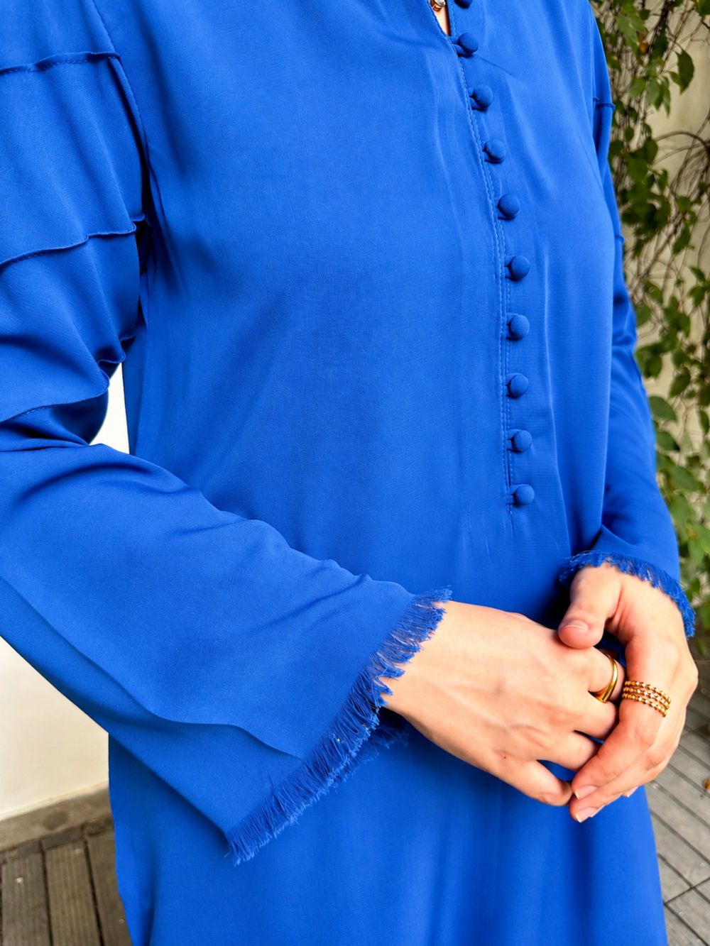 Fringe Fusion-Sapphire Blue