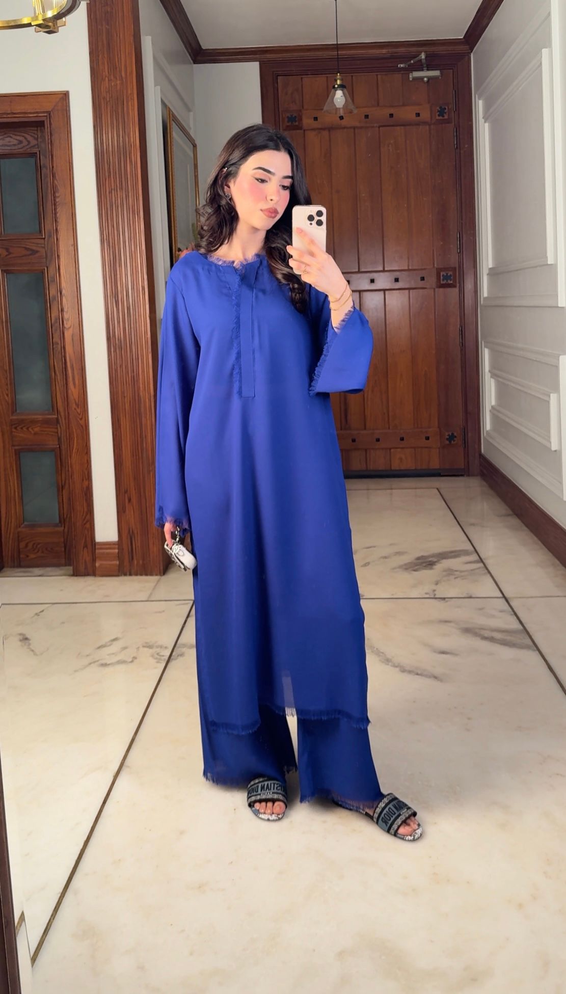 Fringe Fusion - Electric blue