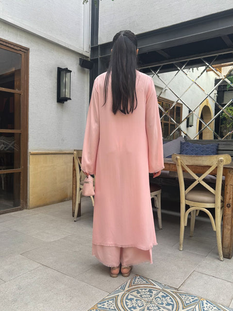 Fringe Fusion-Powder Pink