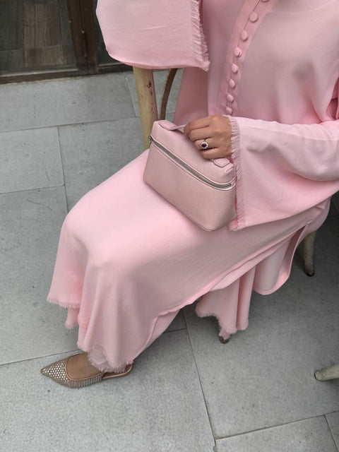 Fringe Fusion-Powder Pink