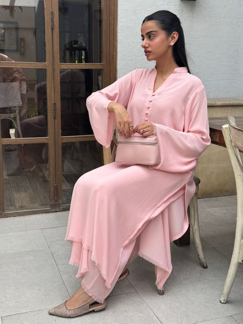 Fringe Fusion-Powder Pink