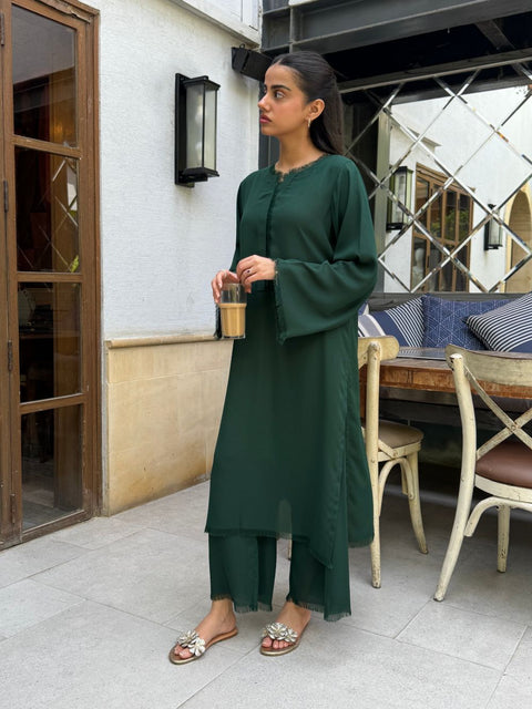 Fringe Fusion-Emerald Green