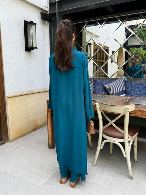 Fringe Fusion-Teal Blue