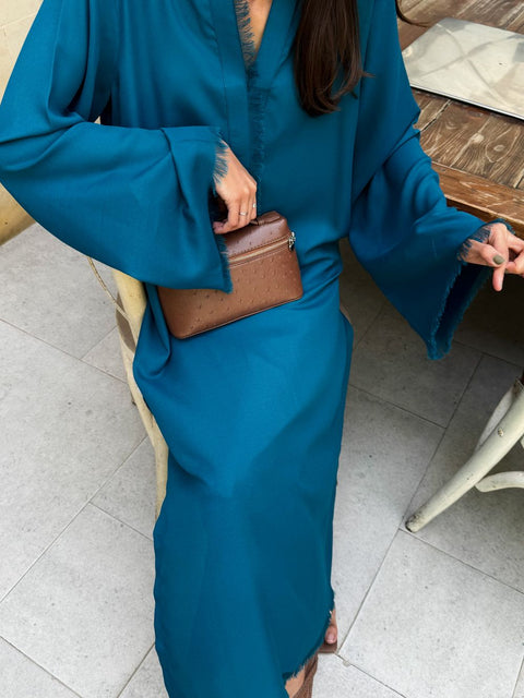 Fringe Fusion-Teal Blue