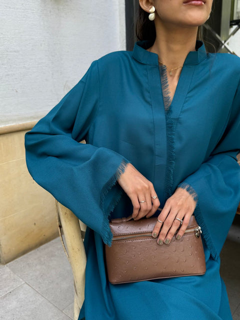 Fringe Fusion-Teal Blue