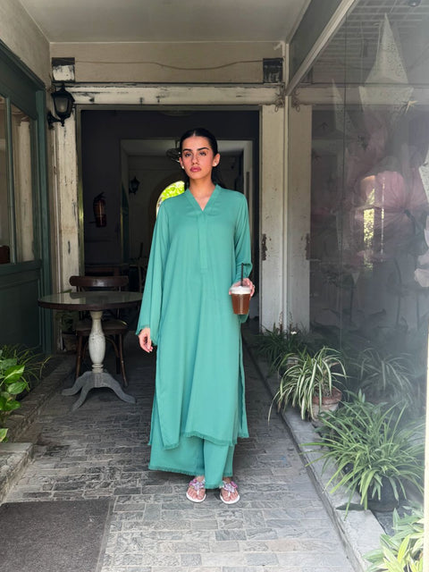 Fringe Fusion-Sage Green