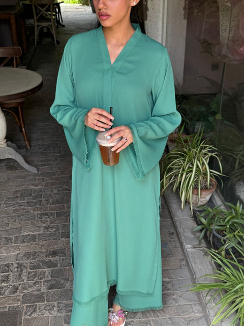 Fringe Fusion-Sage Green