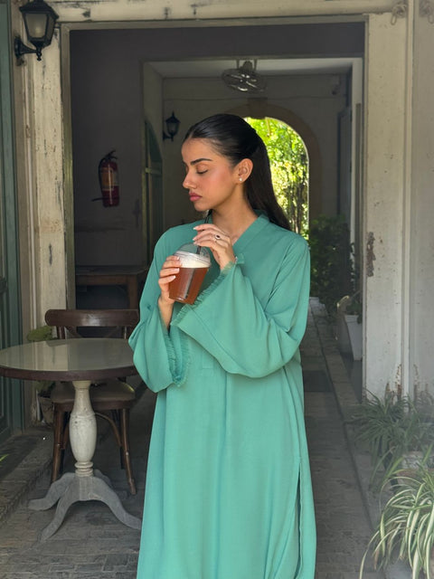 Fringe Fusion-Sage Green