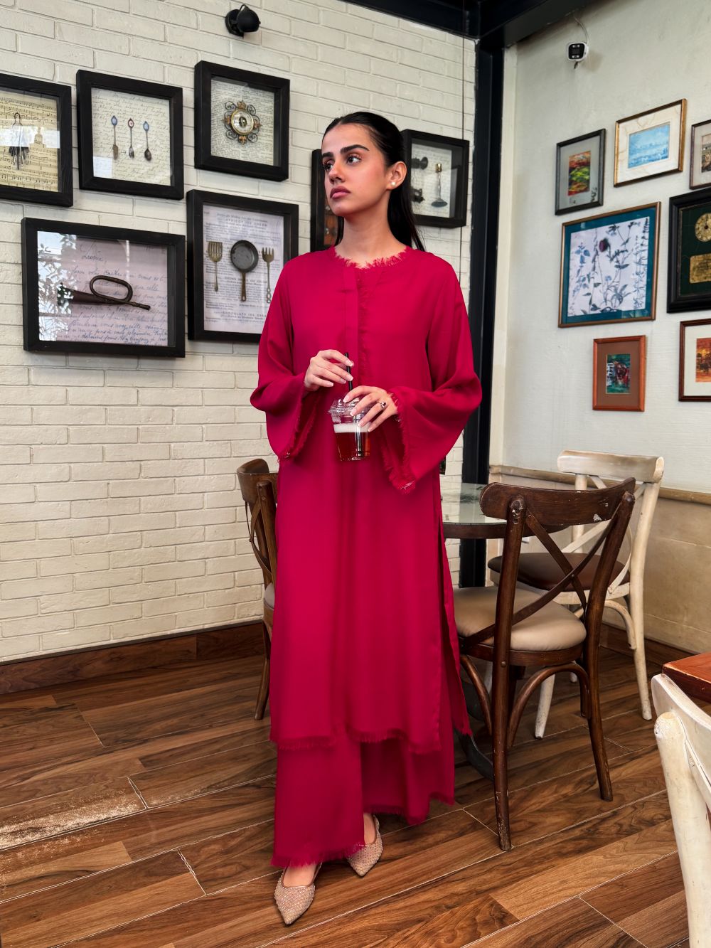 Fringe Fusion-Hot Pink