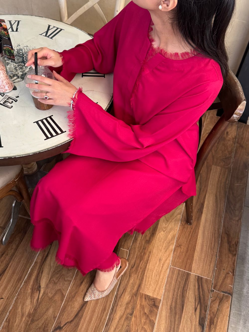 Fringe Fusion-Hot Pink