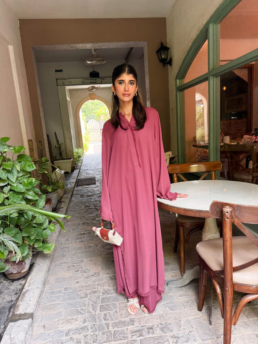 Fringe Fusion-Dusty Rose