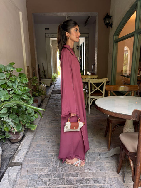 Fringe Fusion-Dusty Rose