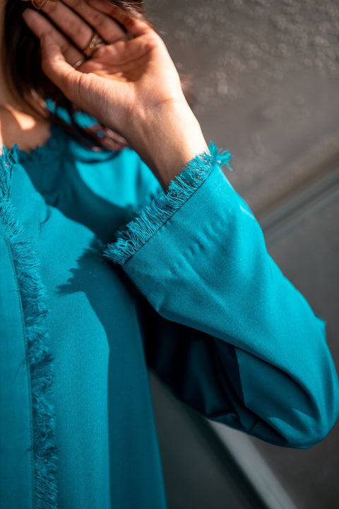 Fringe Fusion-Teal