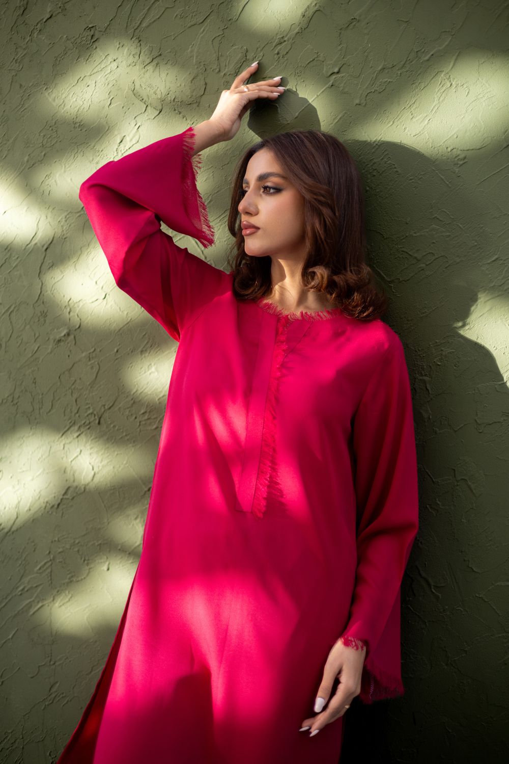 Fringe Fusion-Hot Pink