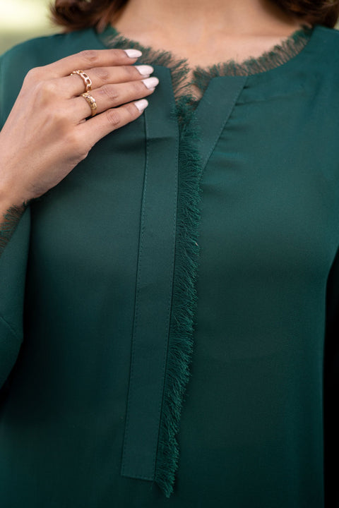 Fringe Fusion-Emerald Green