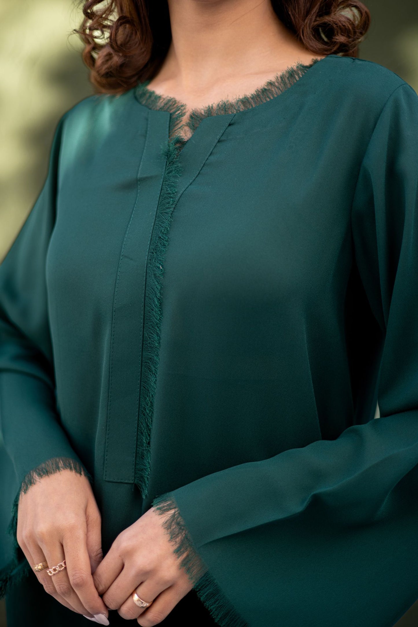 Fringe Fusion-Emerald Green